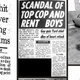 News clippings about Daniel Morgan’s murder in 1987 (Screenshot: UntoldMurder.com)